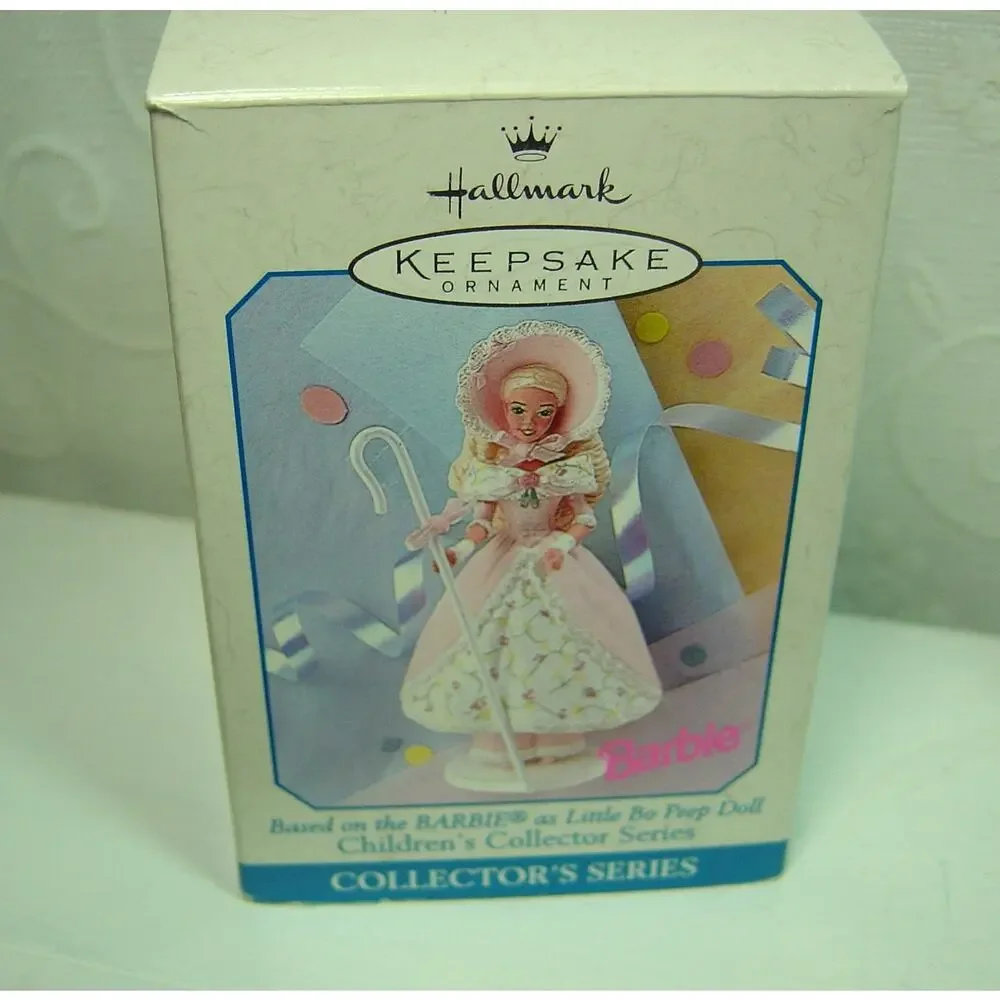HALLMARK ORNAMENT-BARBIE AS LITTLE BO PEEP-CHILDREN'S COLLECTOR SERIES-#2-1998